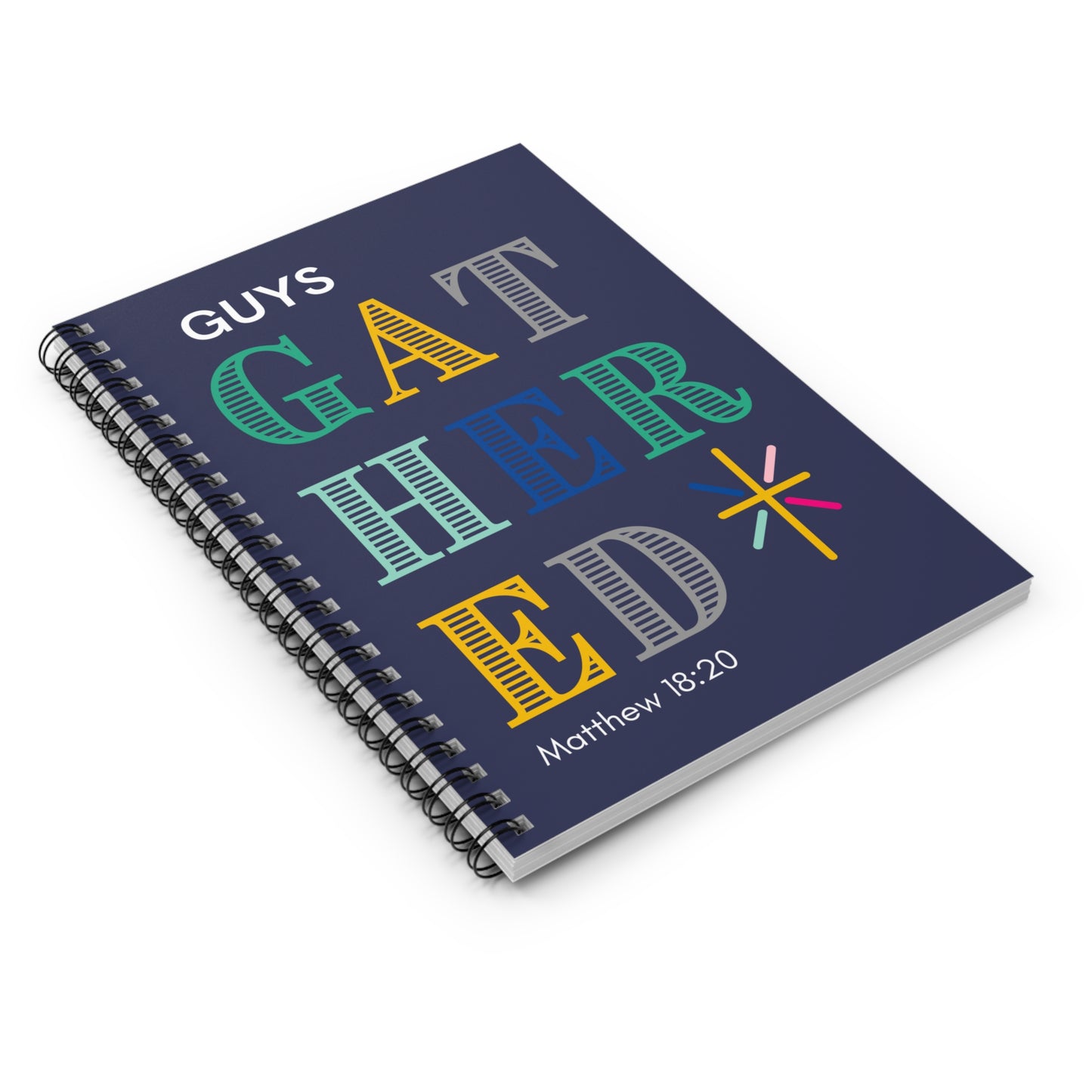 GUYS Spiral Notebook (Colors)