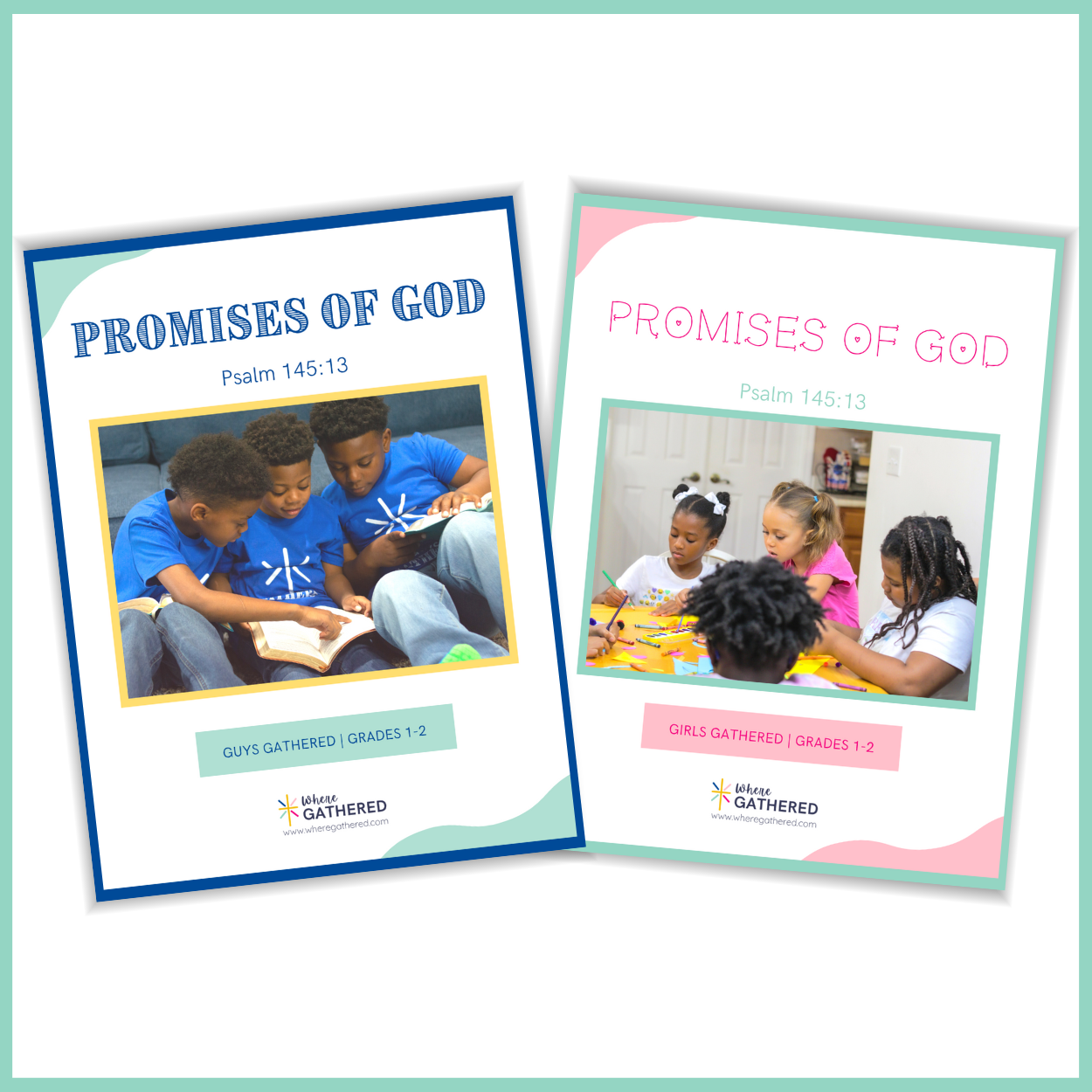 Cover of Kids Bible Lesson about promises of God for small Life Groups