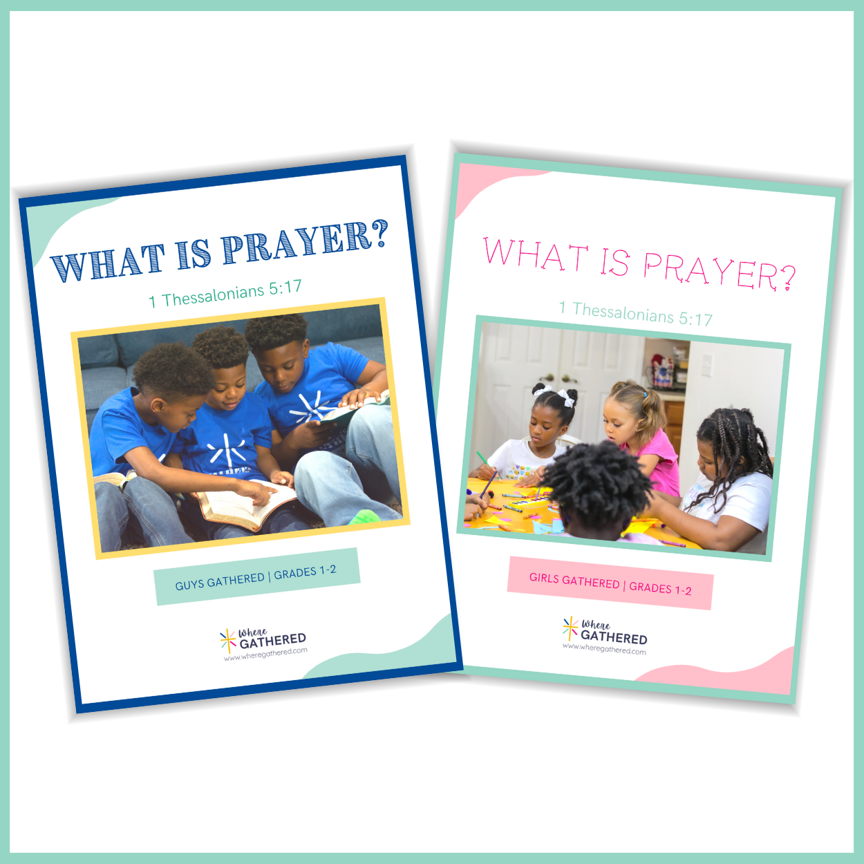 Cover of Kids Bible Lesson about prayer for small Life Groups