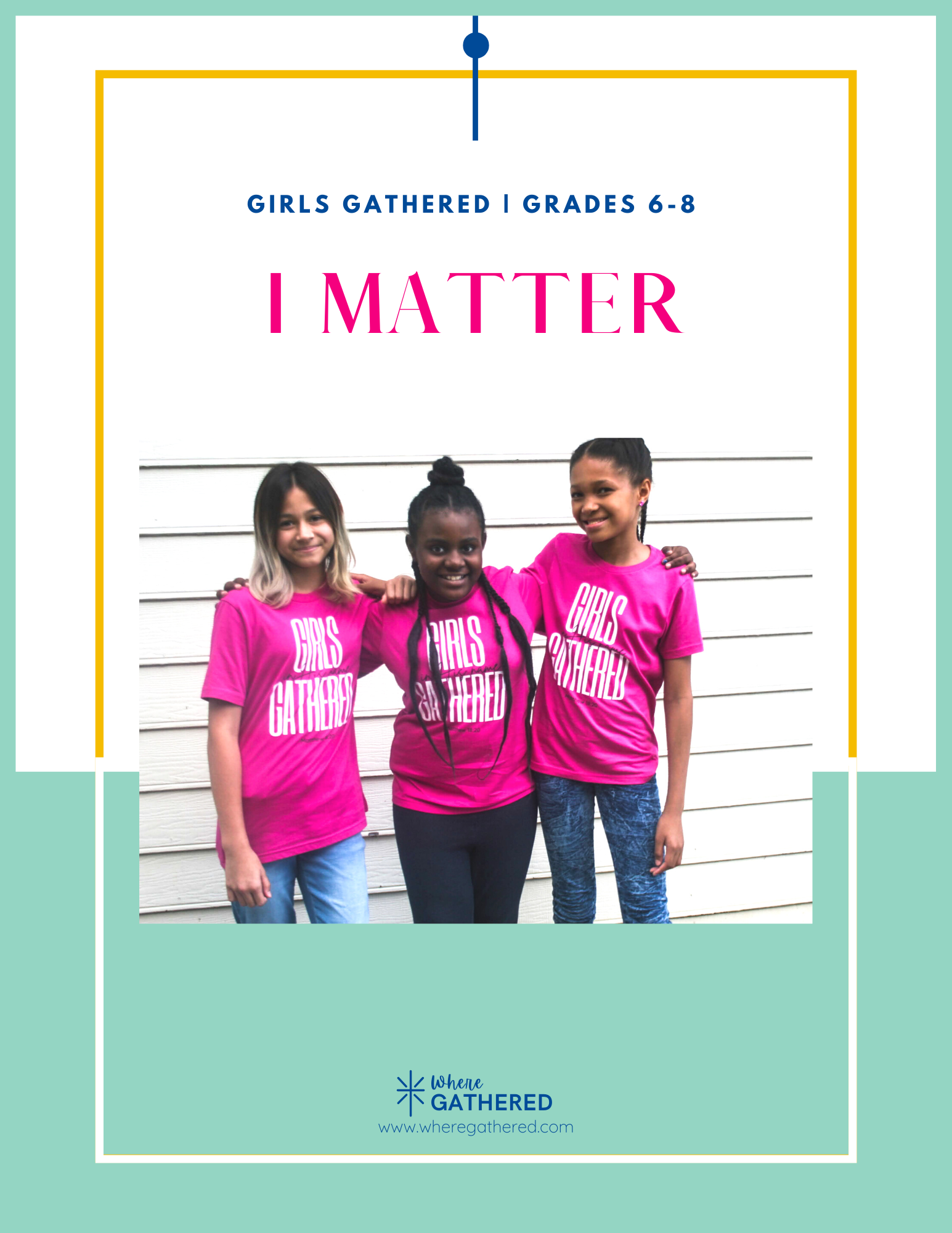 A cover of the Life Group Kit for kids Bible study lesson about how you matter to God for middle school girls.