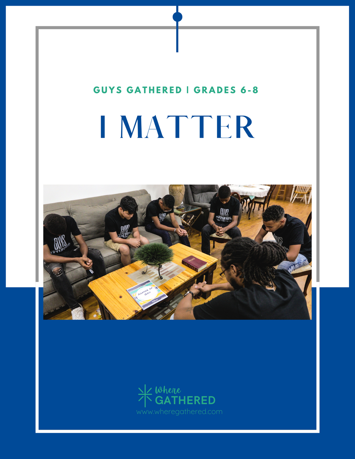 A cover of the Life Group Kit for kids Bible study lesson about how you matter to God for middle school boys.
